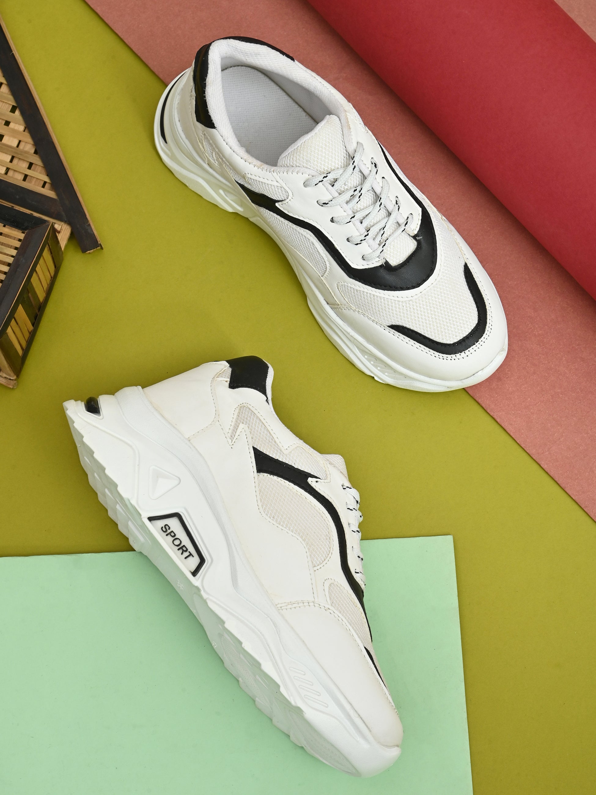 Buy UP ALL DAY WHITE SNEAKERS for Women Online in India